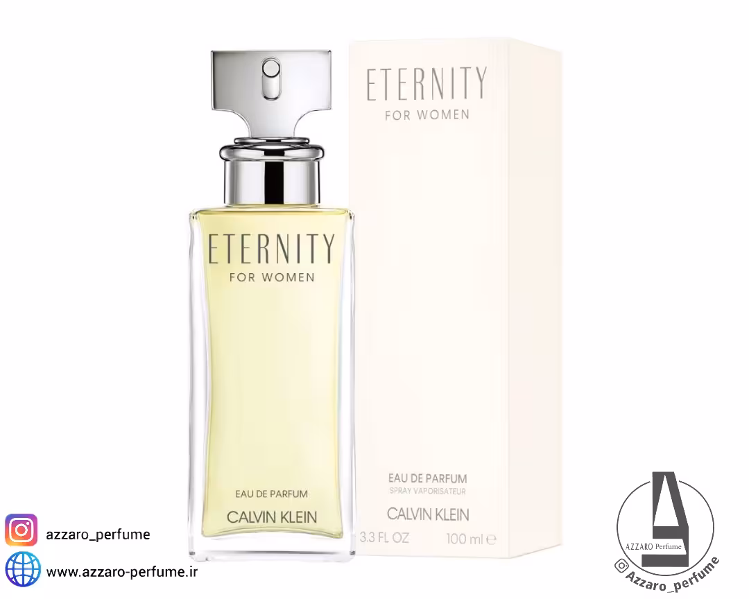 ادکلن زنانه کلوین کلین اترنیتی CALVIN KLEIN ETERNITY حجم 100 میل