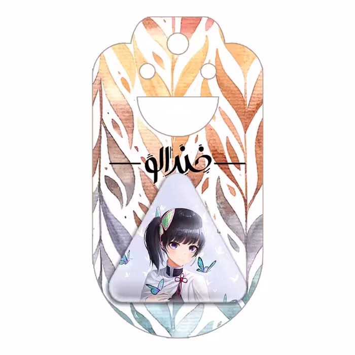 پیکسل خندالو طرح کانائو سویوری انیمه شیطان کش مدل مثلثی کد 11496