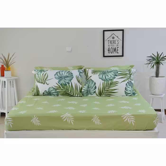 سرویس ملحفه بومرنگ مدل Hawaii-A یکنفره 4 تکه