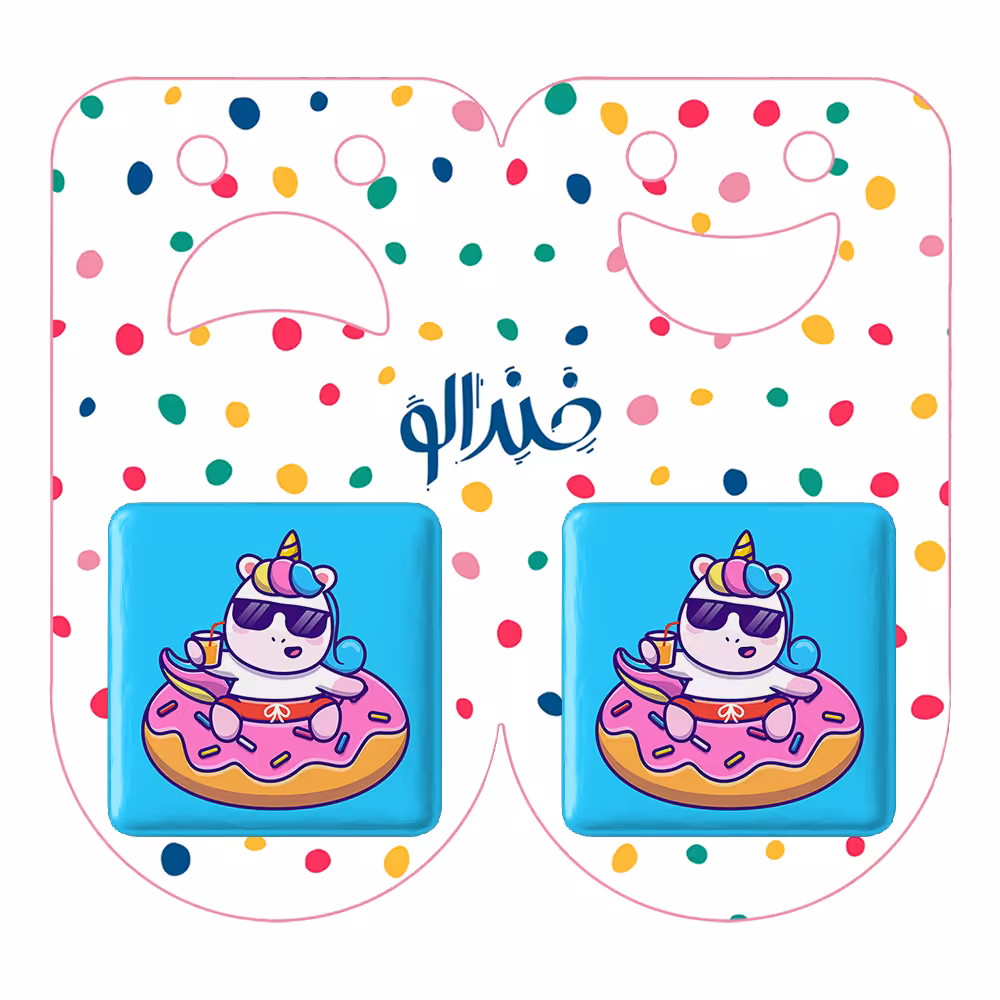 پیکسل خندالو مدل اسب تک شاخ کد 3826 به همراه مگنت