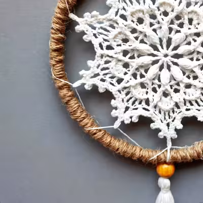 دیوارکوب بافتنی مدل دریم کچر کد T01