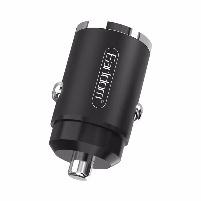 شارژر فندکی ارلدام مدل ES-CC3 به همراه کابل تبدیل USB-C