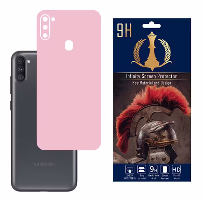 برچسب پوششی اینفینیتی مدل PRO MAX مناسب برای گوشی موبایل سامسونگ GALAXY A11 / M11 به همراه محافظ صفحه نمایش و محافظ لنز دوربین