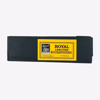 سوزن خیاطی مدل سوزن 6 اینچ رویال تشک دوزی بسته 25 عددی