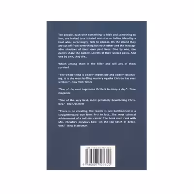 کتاب And Then There Were None اثر Agatha Christie انتشارات الوندپویان