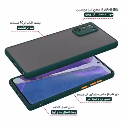 کاور قاب تک مدل PML مناسب برای گوشی موبایل سامسونگ Galaxy A03s / A02s