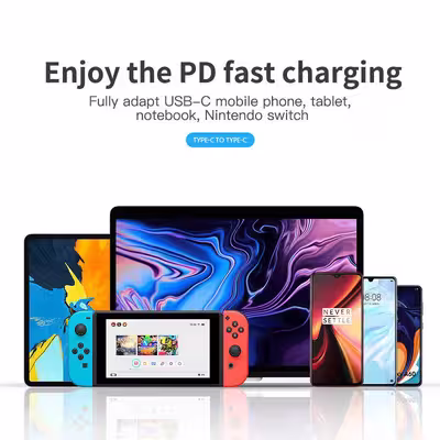 کابل تبدیل USB-C مدل O204 طول 1 متر