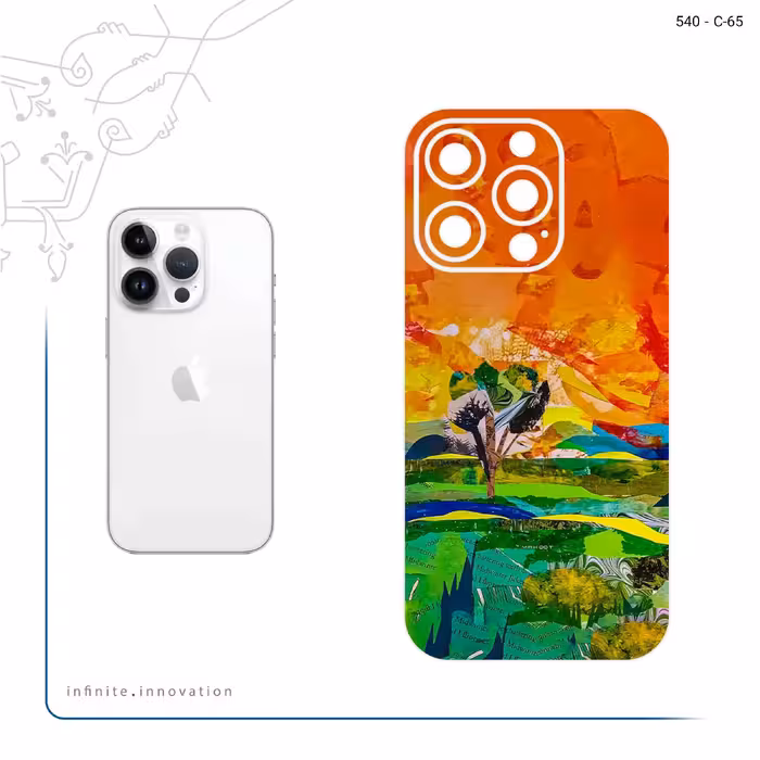 برچسب پوششی ماهوت مدل Collage of Painting مناسب برای گوشی موبایل اپل iPhone 14 Pro