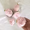 گل مصنوعی مدل پیونی کد 574 بسته 5 عددی