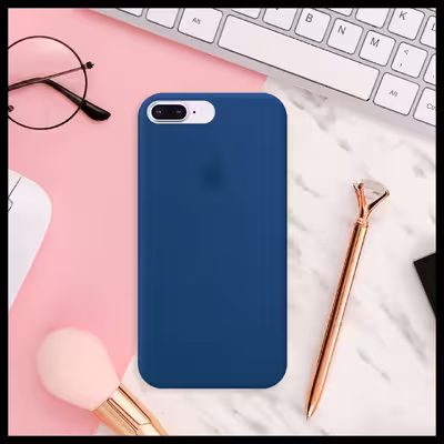 کاور مدل سیلیکونی طرح Rubber مناسب برای گوشی موبایل اپل iPhone 7 Plus/8 Plus