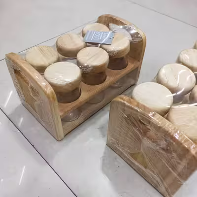 ست جا ادویه 6 پارچه مدل NATURE کد 99068