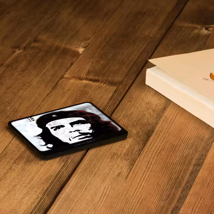 زیر لیوانی ماهوت مدل Che-Guevara بسته 12 عددی