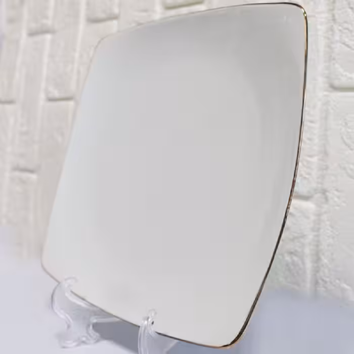 بشقاب میوه خوری لورین مدل تخت بسته 6 عددی