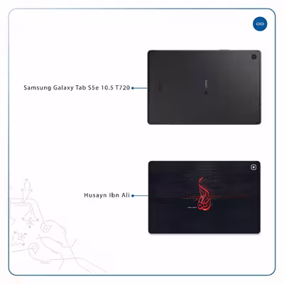 برچسب پوششی ماهوت مدل Husayn-Ibn-Ali مناسب برای تبلت سامسونگ Galaxy Tab S5e 10.5 2019 T720