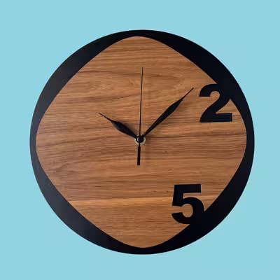 ساعت دیواری چشمه نور مدل H8015