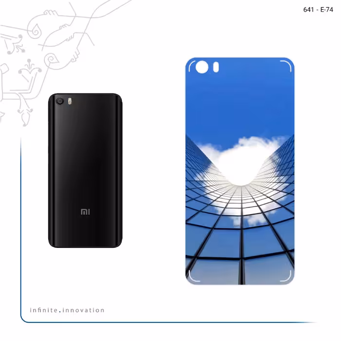 برچسب پوششی ماهوت مدل Glass skyscraper مناسب برای گوشی موبایل شیائومی Mi 5