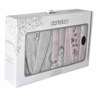 سرویس حوله پالتویی 8 تکه دانتلا ویتا Sud