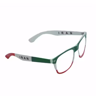 ست هواداری مدل تیم ملی ایران کد hair glass بسته 4 عددی