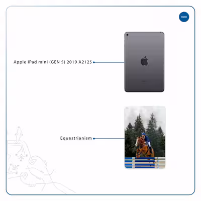 برچسب پوششی ماهوت مدل Equestrianism مناسب برای تبلت اپل iPad mini (GEN 5) 2019 A2125