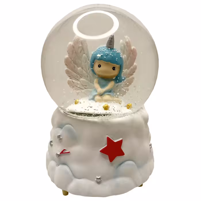 گوی موزیکال مدل پمپی فرشته مهربون طرح Angel کد PA4260