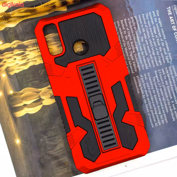 کاور لوکسار مدل kikstand-100 مناسب برای گوشی موبایل هوآوی Y8s