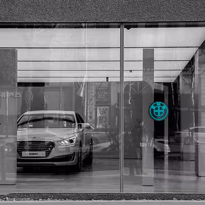 چراغ دیواری نئون دیزاین طرح BL_TBL