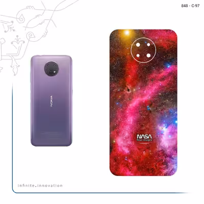 برچسب پوششی ماهوت مدل Universe b NASA 11 مناسب برای گوشی موبایل نوکیا G10