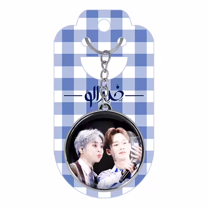 جاکلیدی خندالو طرح گروه EXO مدل دوطرفه کد 1355913553