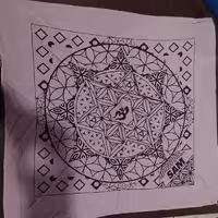 دستمال سر  جنس خوب  50 در 50