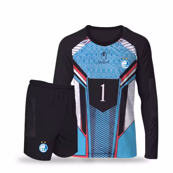 پیراهن و شورت دروازه بانی بچه گانه و بزرگسال استقلال