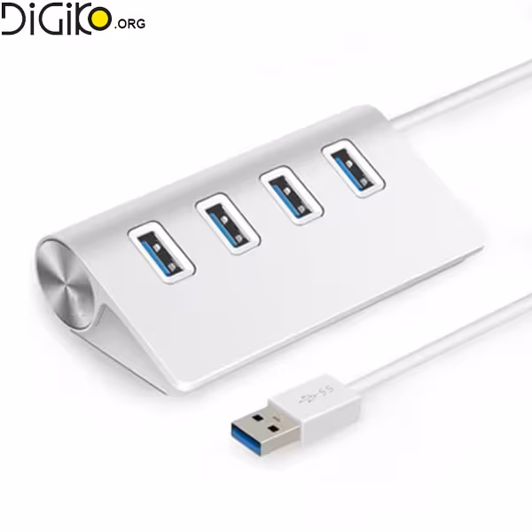 هاب USB 3.0 چهار پورت بدنه فلزی