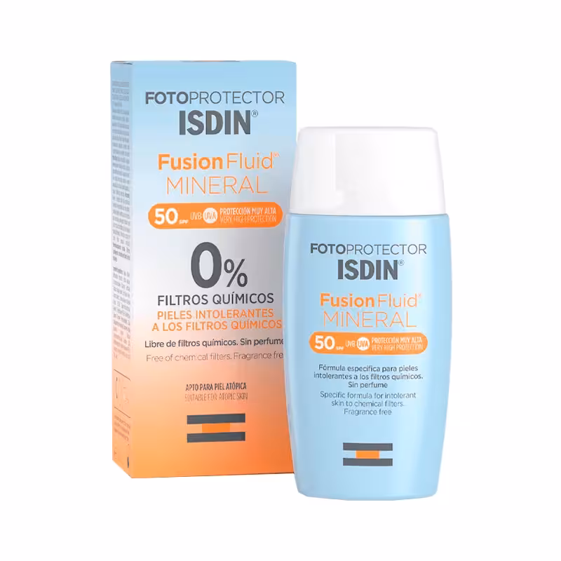 ضد آفتاب فیوژن فلوئید مینرال ISDIN spf50