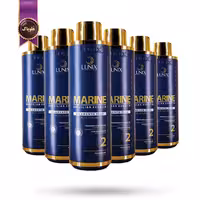 6 عدد کراتین مو مارین لونیکس Lunix marine مدل برزیلی سلامنتو پلاس brazilian Selamento Plus حجم 1 لیتر (اورجینال)