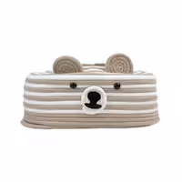 سبد جا دستمال کاغذی قیطانی طرح دار فانتزی