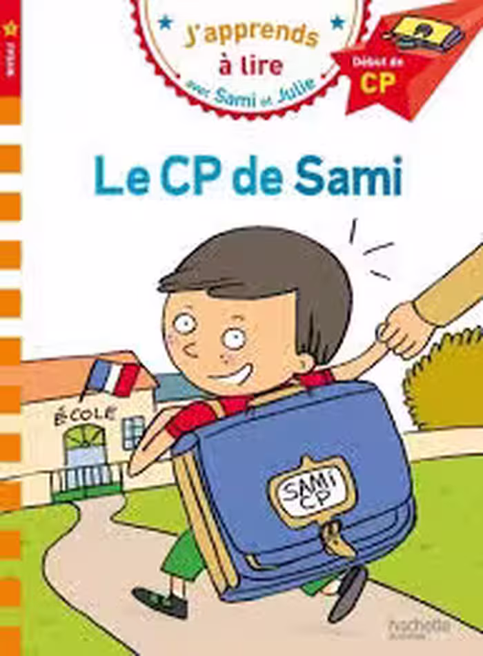 کتاب داستان فرانسوی سامی و جولی Sami et Julie CP Niveau 1 Le CP de Sami