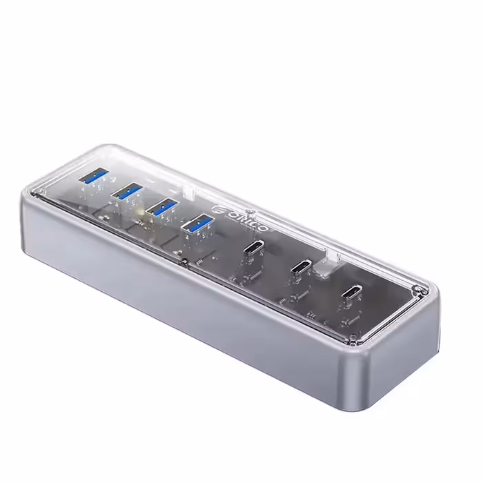 هاب USB تعداد 7 پورت برند اوریکو مدل OMF-7P