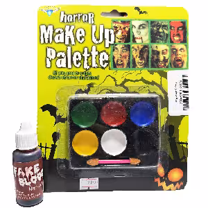 لوازم گریم هالووین به همراه خون مصنوعی