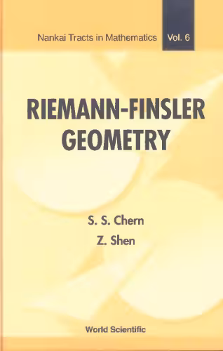 خرید و دانلود نسخه کامل کتاب Riemann-Finsler Geometry
