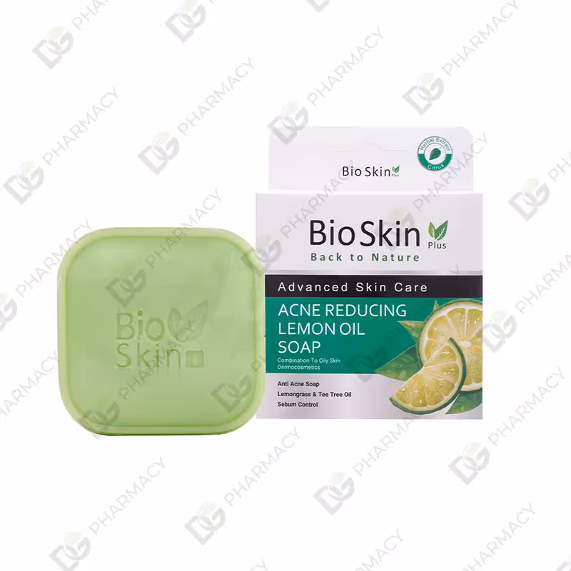 صابون روغن لیمو برای کاهش آکنه بایو اسکین دیجی فارماسی