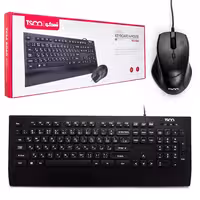 کیبورد و موس با سیم تسکو مدل TKM 8060