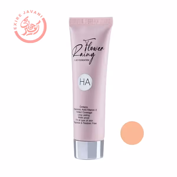 کرم پودر رینی فلاور حاوی هیالورونیک اسید کد HA03 حجم 30ml