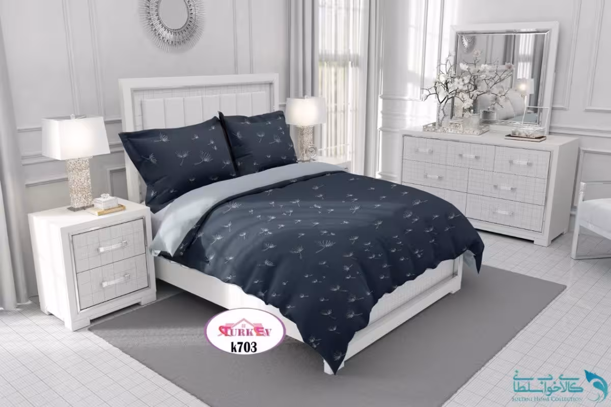 روتختی طرح قاصدک دونفره برند Turkev کد K703