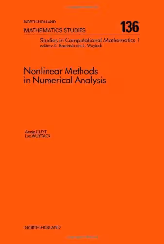 خرید و دانلود نسخه کامل کتاب Nonlinear Methods in Numerical Analysis