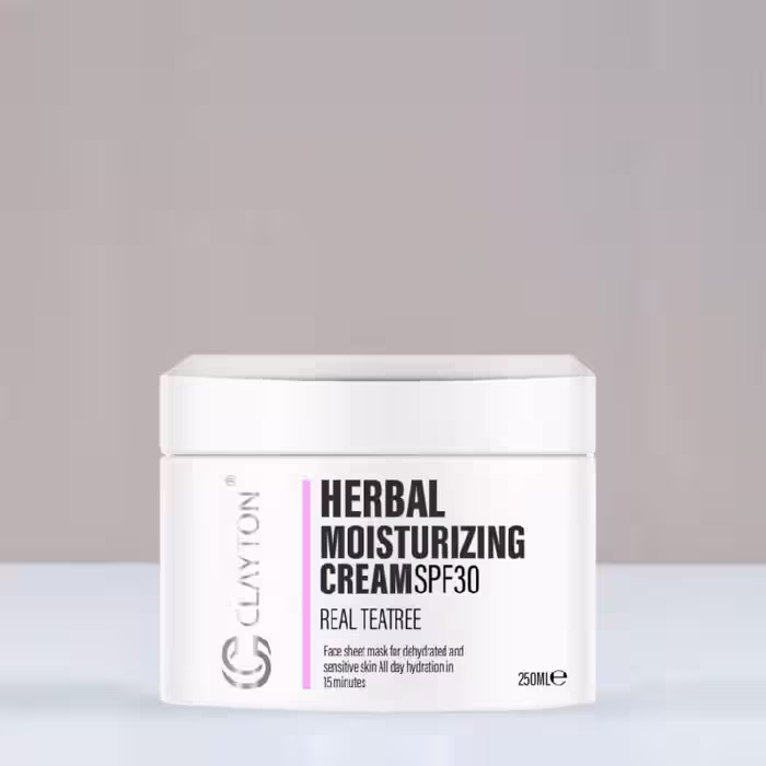 کرم مرطوب کننده گیاهی SPF30 کلایتون