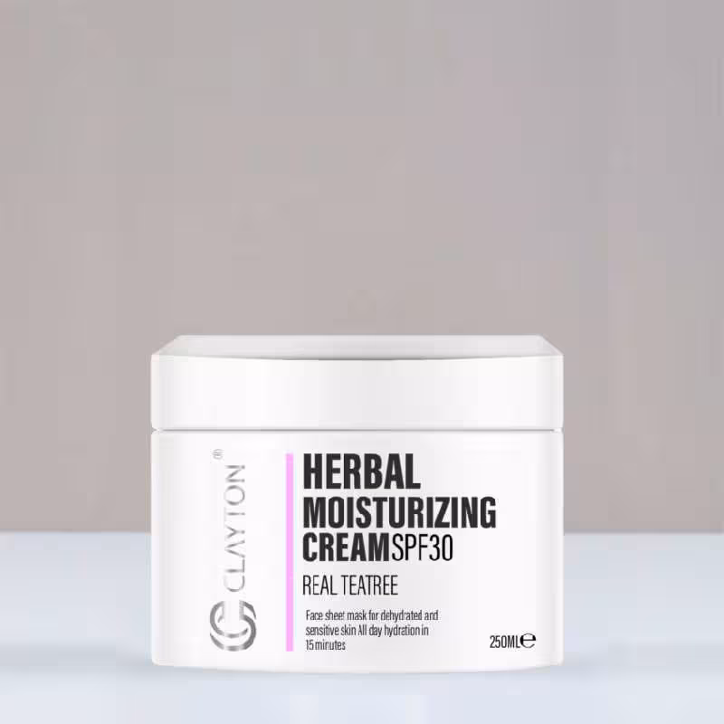 کرم مرطوب کننده گیاهی SPF30 کلایتون