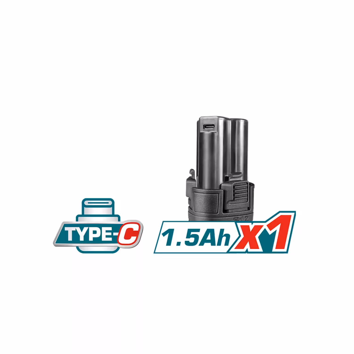 پیچ گوشتی شارژی توتال مدل TDLI12428