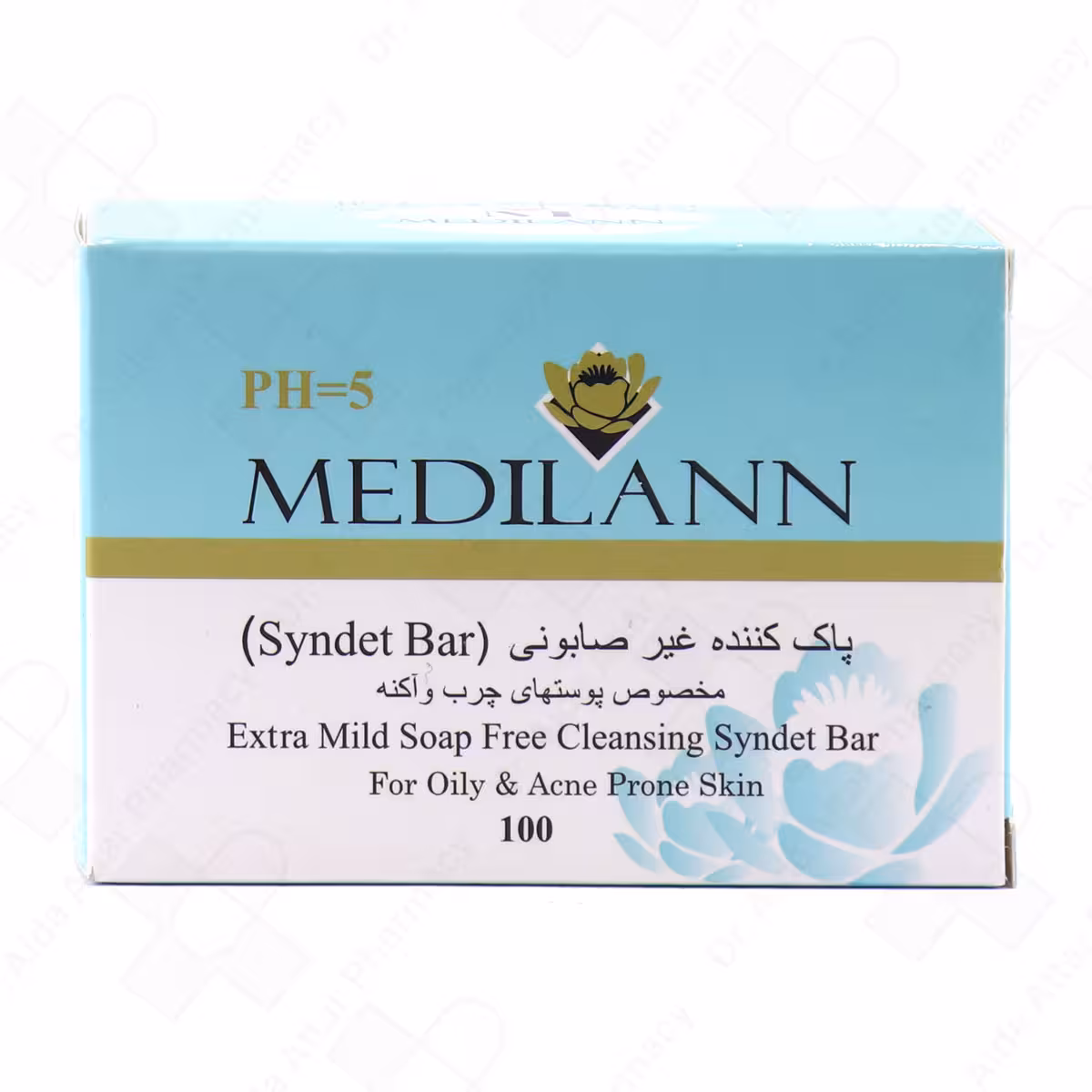 پن مخصوص پوست های چرب و آکنه ای مدیلن 100 گرم