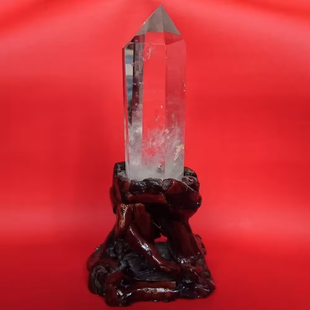 منشور کوارتز شفاف معدنی برزیل (1)