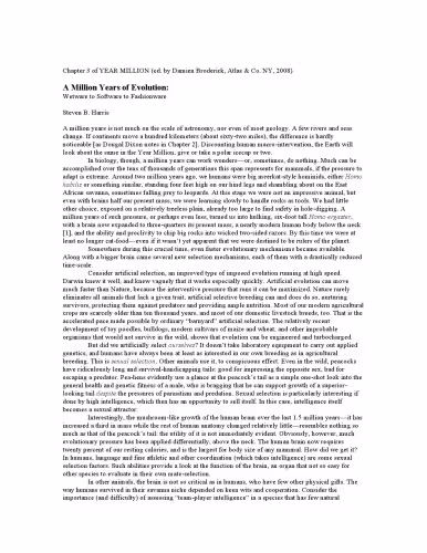 خرید و دانلود نسخه کامل کتاب A Million Years of Evolution: Wetware to Software to Fashionware [single chapter ONLY]