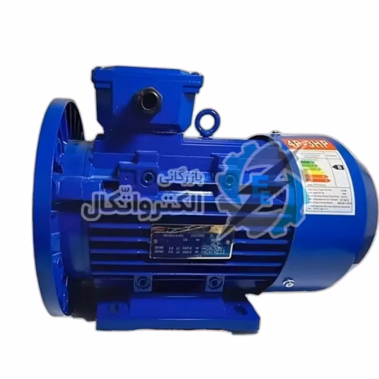 الکتروموتور پوسته آلومینیوم 4 کیلووات 5.5 اسب سه فاز STCO-B35